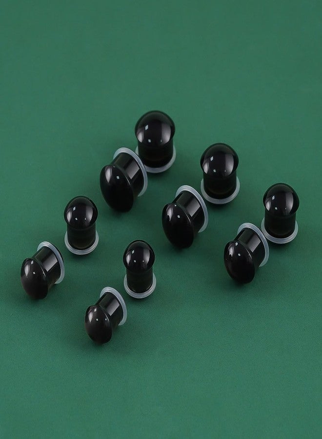 TBOSEN Precise Dimensions Set Color Acrylic O-Ring Ear Plugs Tunnels Gauges Stretcher Piercings Kit - Image 4